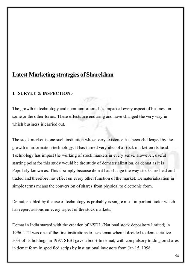 a project report on indiabulls indiabulls marketing strategies